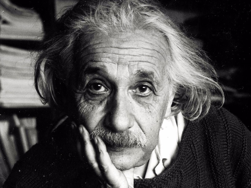 Albert Einstein - frontpage - Bluffer's